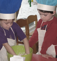 Kleine Köche, Workshop